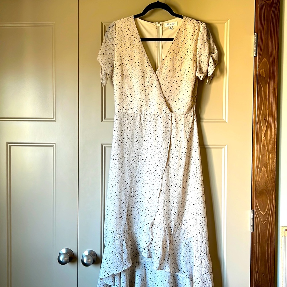 Tan dress